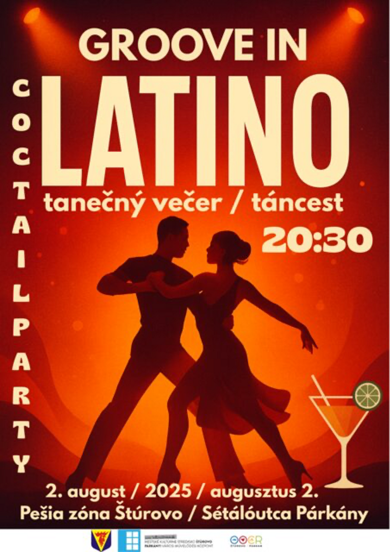 LATINO TANEČNÝ VEČER s kokteilovým pártym